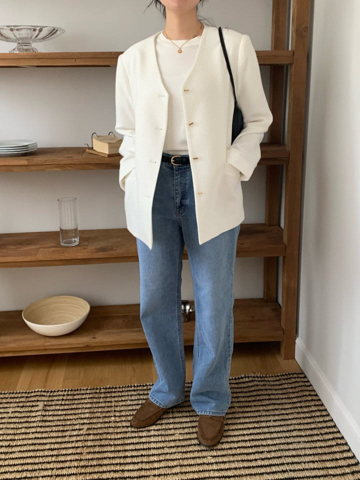 Merry-pn - Korean Women Fashion - #romanticstyle - Kelly Tweed Jacket - 8