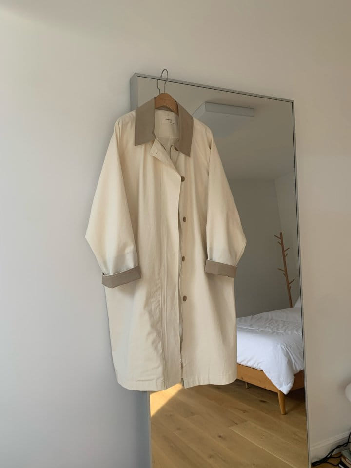 Merry-pn - Korean Women Fashion - #shopsmall - Bibi Trench Coat - 3