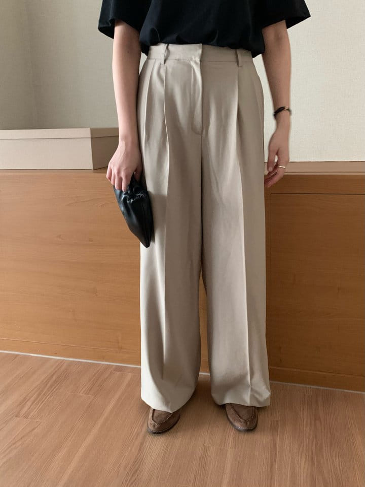 Merry pn - Korean Women Fashion - #romanticstyle - Life Slacks - 4