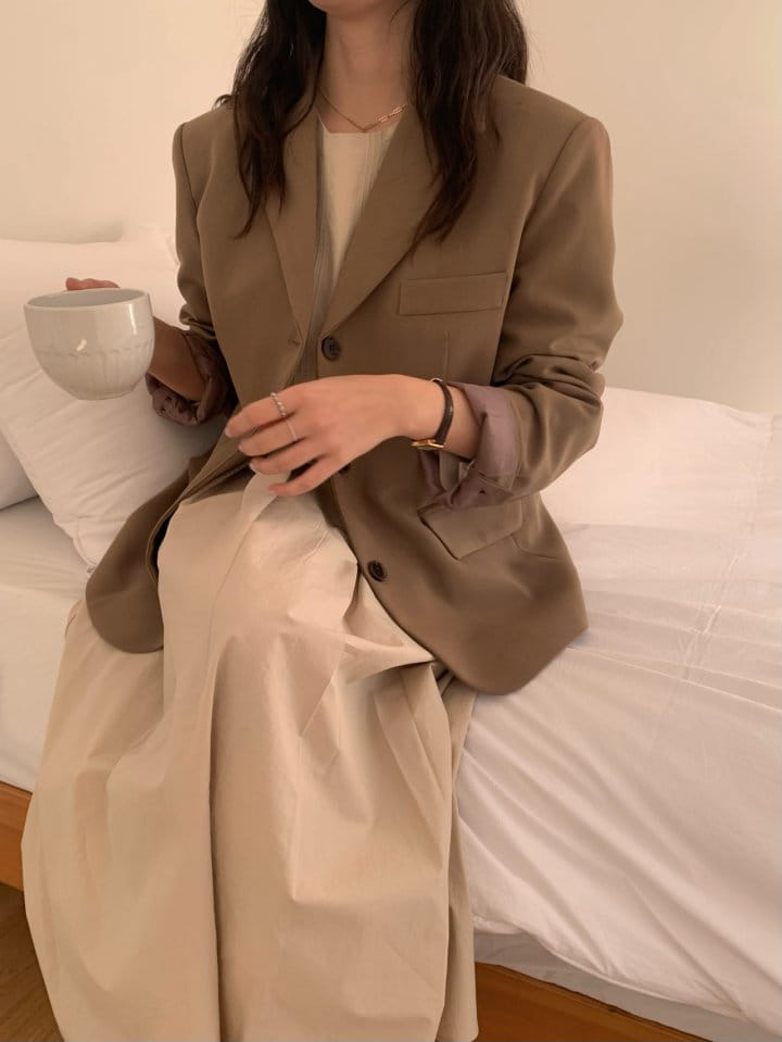 Merry-pn - Korean Women Fashion - #thelittlethings - Natural Jacket - 9