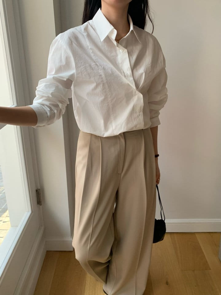 Merry-pn - Korean Women Fashion - #thelittlethings - Cross Shirt - 6