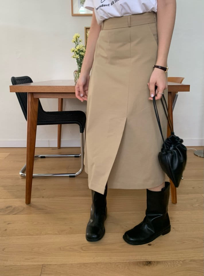 Merry-pn - Korean Women Fashion - #thelittlethings - Crunch Skirt - 3