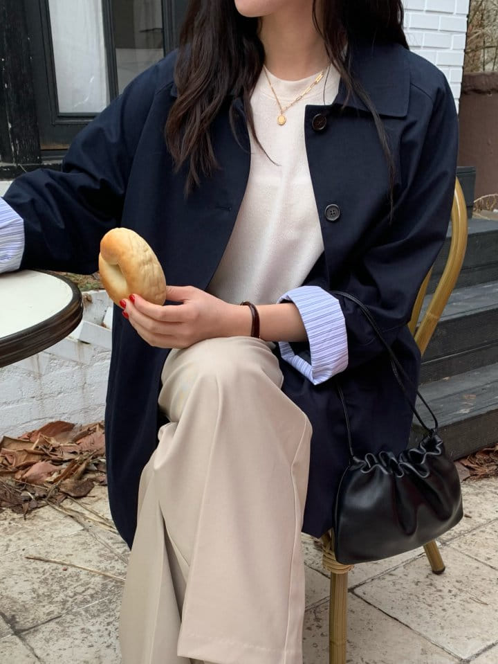 Merry-pn - Korean Women Fashion - #vintageinspired - Ace Trench Coat - 8