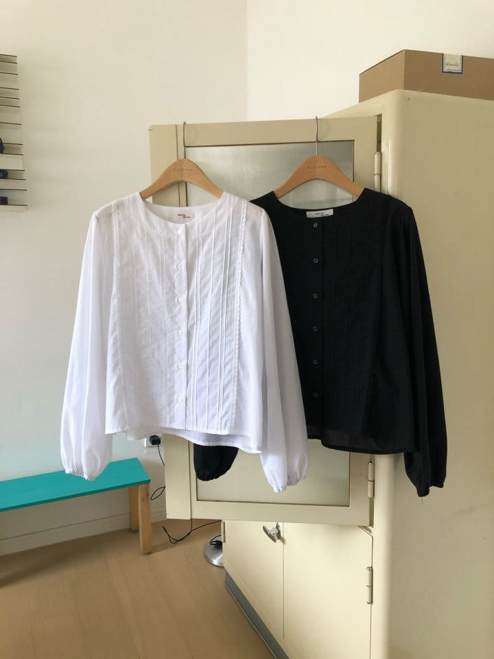 Merry-pn - Korean Women Fashion - #vintageinspired - Royal Blouse - 7