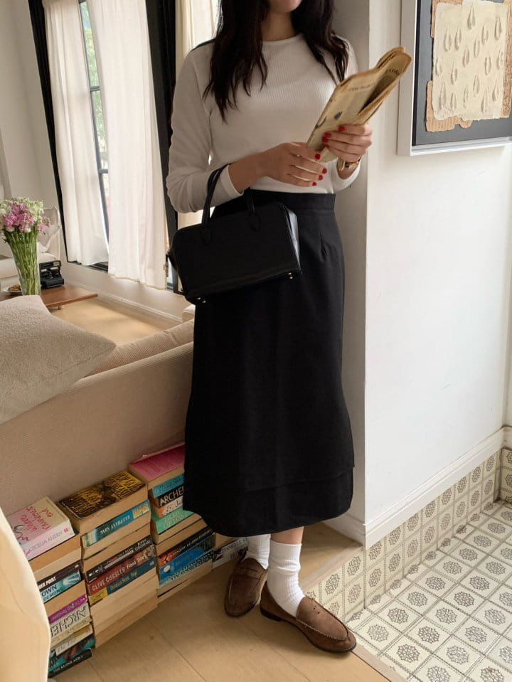 Merry-pn - Korean Women Fashion - #vintageinspired - Stay Tee - 5