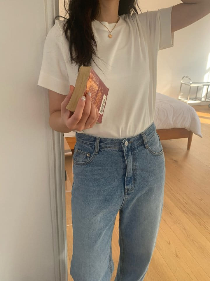 Merry-pn - Korean Women Fashion - #vintageinspired - Merry Tee - 3