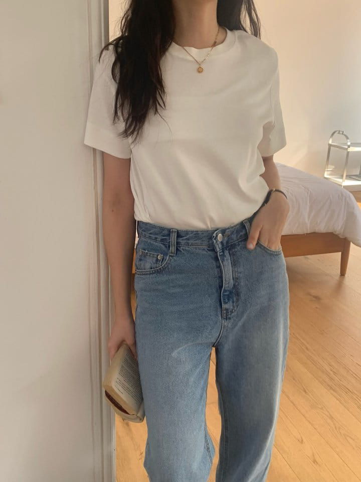 Merry-pn - Korean Women Fashion - #vintageinspired - Merry Tee - 4