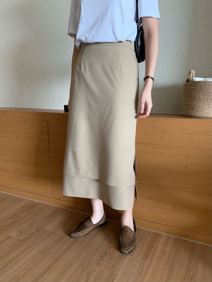 Merry-pn - Korean Women Fashion - #momslook - Paper Skirt - 4