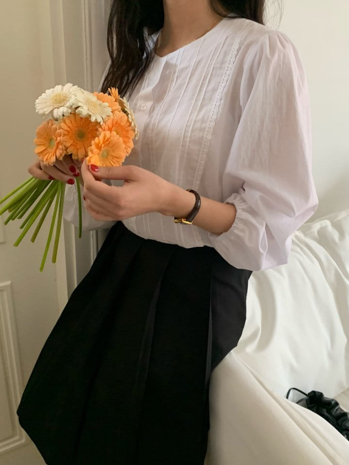 Merry-pn - Korean Women Fashion - #womensfashion - Royal Blouse - 6