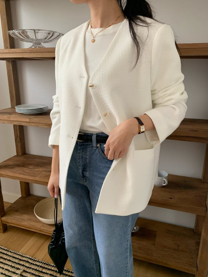 Merry-pn - Korean Women Fashion - #womensfashion - Kelly Tweed Jacket - 3