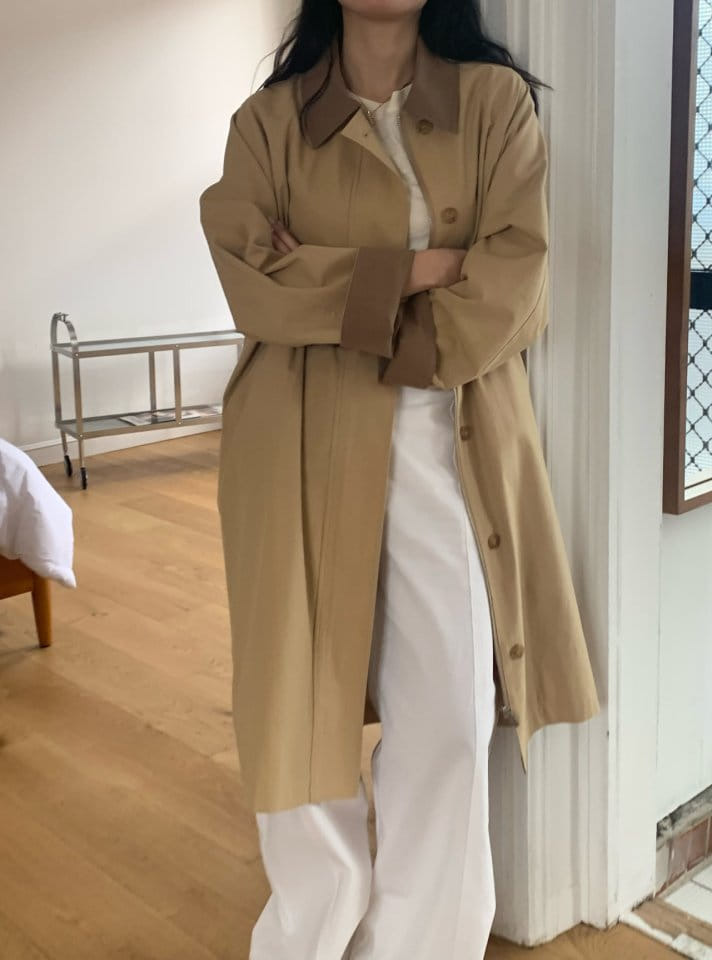 Merry-pn - Korean Women Fashion - #womensfashion - Bibi Trench Coat - 9