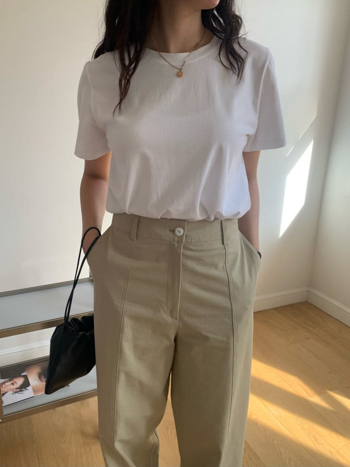 Merry-pn - Korean Women Fashion - #momslook - Friend Tee - 4