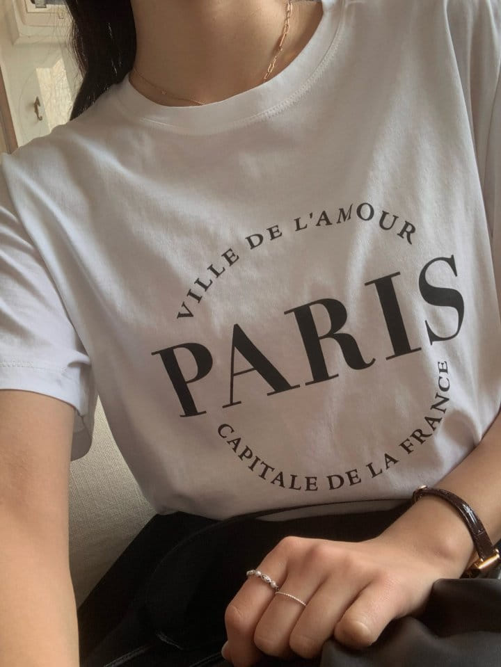 Merry-pn - Korean Women Fashion - #womensfashion - Lamor Tee - 3