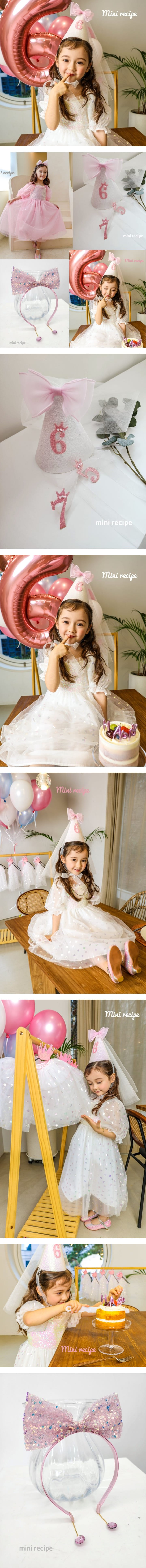 Mini Recipe - Korean Children Fashion - #fashionkids - Birthday Veil Kkokkal - 2