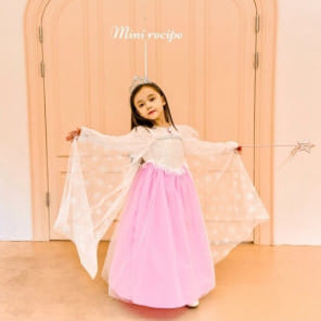 Mini Recipe - Korean Children Fashion - #prettylittlegirls - Goddess Of The Snow One-Piece