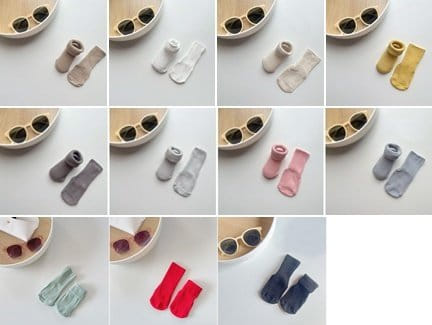 Miso - Korean Children Fashion - #designkidswear - Bebe Daily Socks - 2