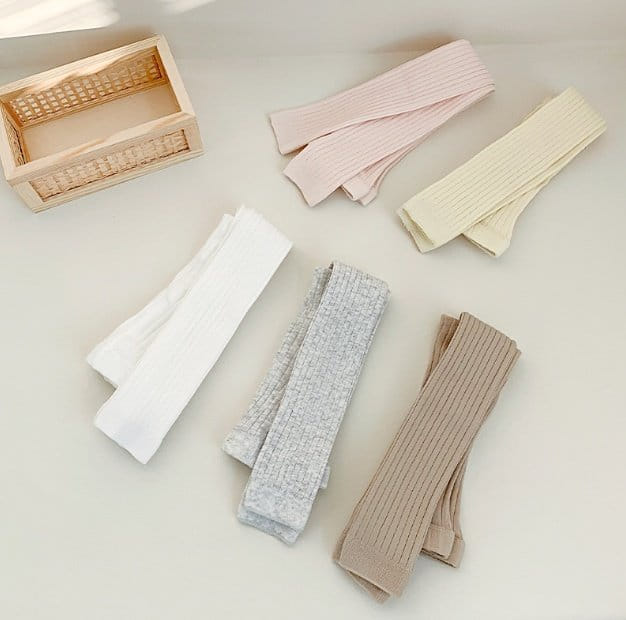 Miso - Korean Children Fashion - #fashionkids - No Foot Rib Leggings - 4