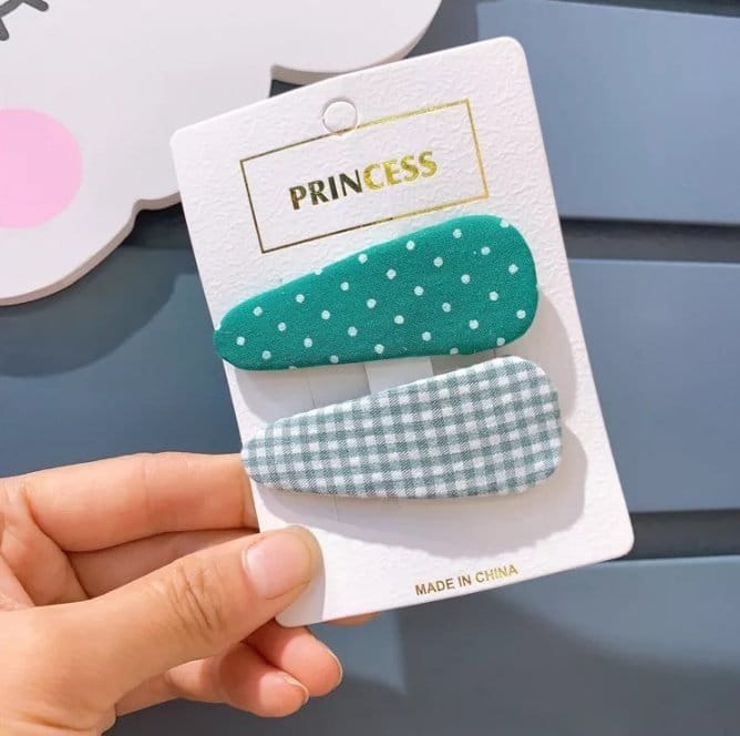 Miso - Korean Children Fashion - #kidsshorts - Small Check Dot Ticking Pin - 6