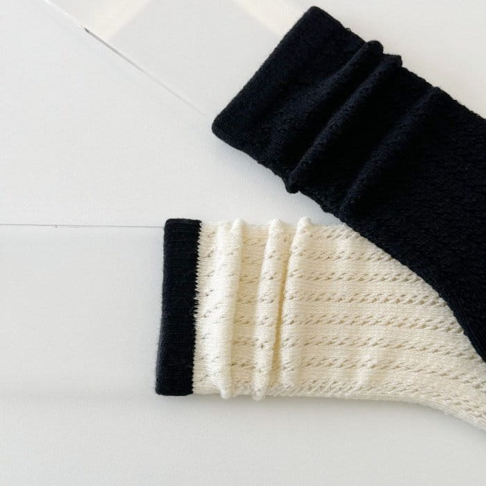 Miso - Korean Children Fashion - #prettylittlegirls - Oreo Banjang Socks - 8