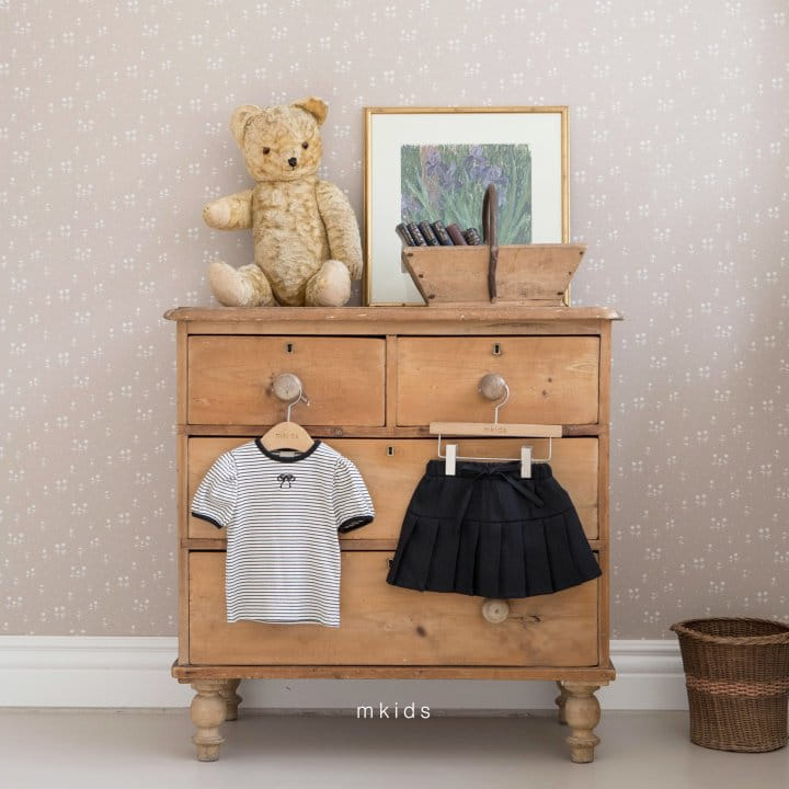 Mkids - Korean Baby Fashion - #babyboutiqueclothing - Ribbon Puff Tee - 7