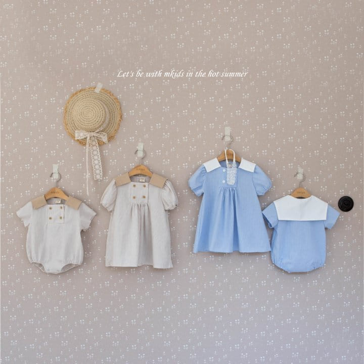 Mkids - Korean Baby Fashion - #babyfever - Loui One-Piece - 5