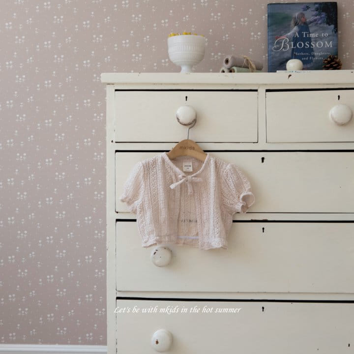 Mkids - Korean Baby Fashion - #babylifestyle - Lia Lace Cardigan - 6