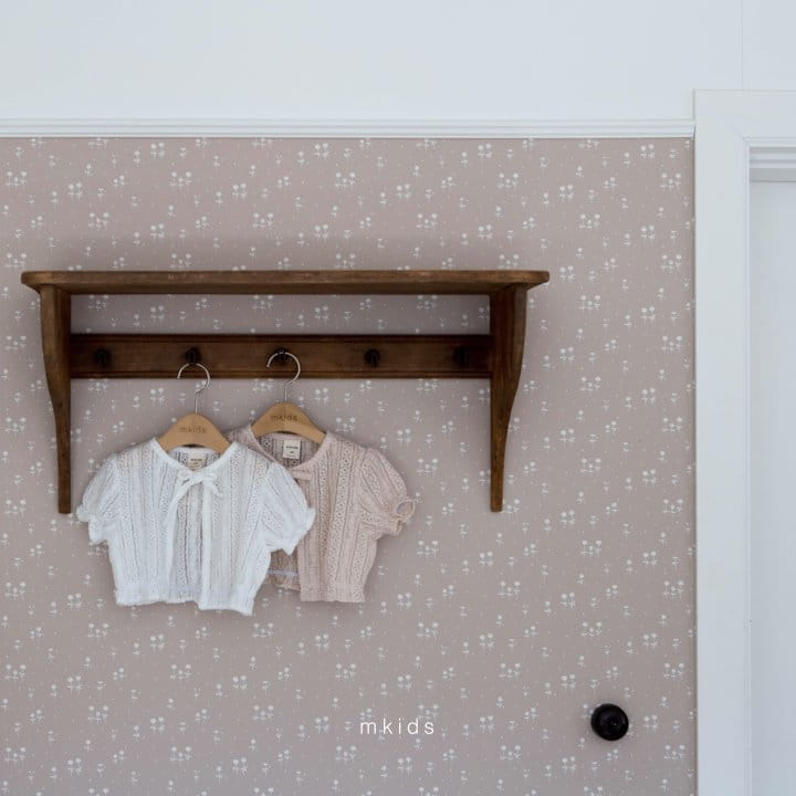 Mkids - Korean Baby Fashion - #babyoutfit - Lia Lace Cardigan - 9