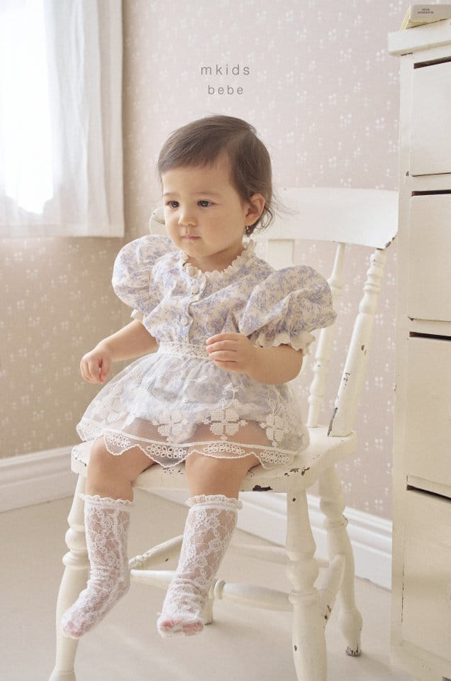 Mkids - Korean Baby Fashion - #onlinebabyboutique - Summer Hazel Body Suit - 9