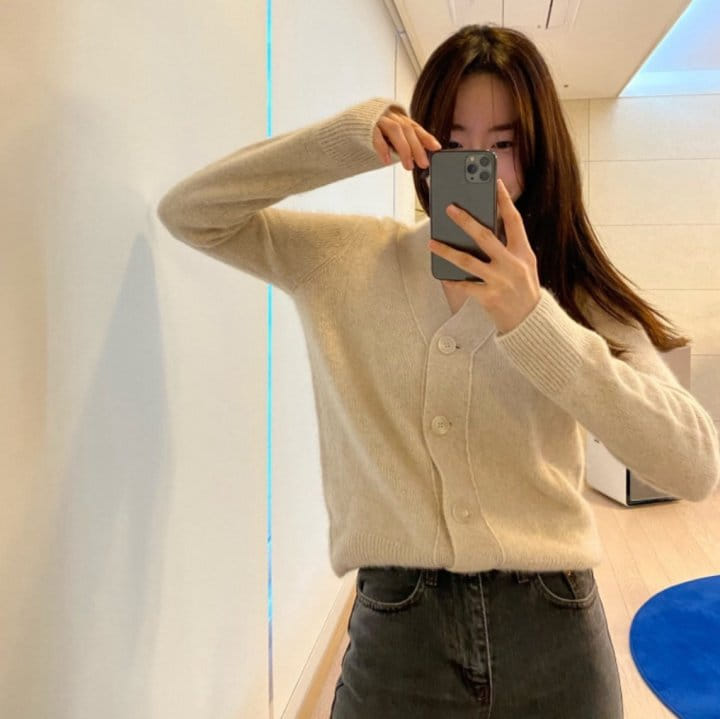 Moani - Korean Women Fashion - #thelittlethings - Raccoon V Neck Cardigan - 4