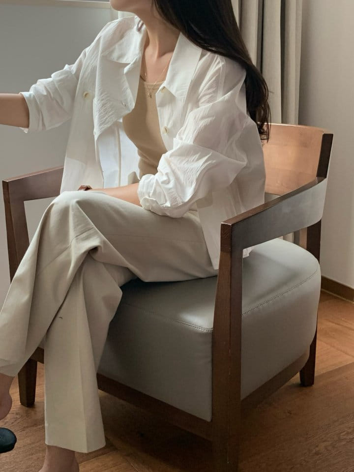 Moani - Korean Women Fashion - #momslook - 2 Pocket Cropped Shirt Jacket - 9