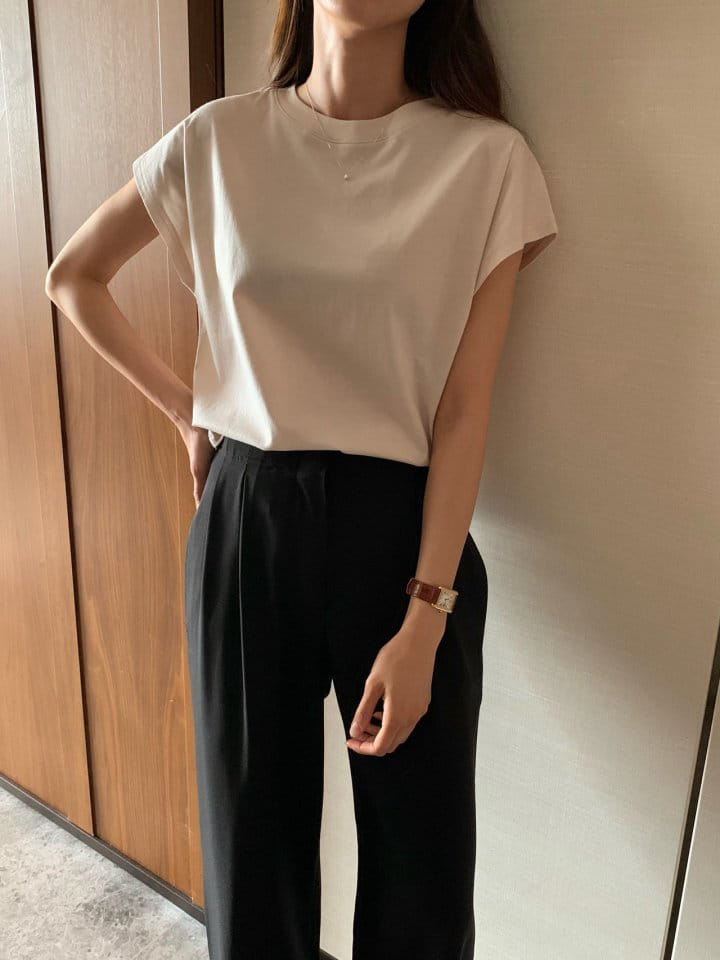 Moani - Korean Women Fashion - #momslook - Premium Silket Shoulder Top - 11