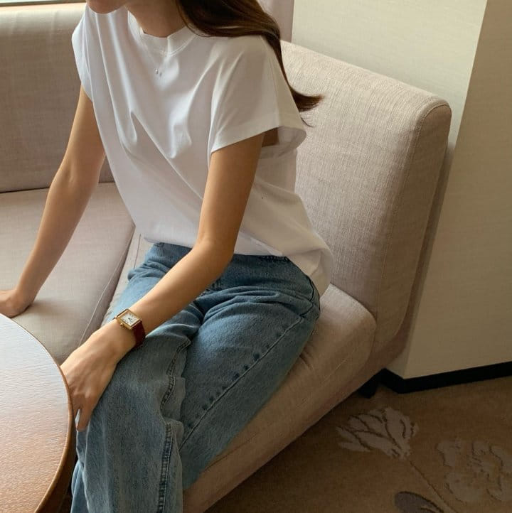 Moani - Korean Women Fashion - #momslook - Premium Silket Shoulder Top - 7