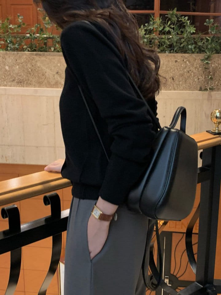 Moani - Korean Women Fashion - #momslook - Tacit Stitch V Neck Cardigan - 11