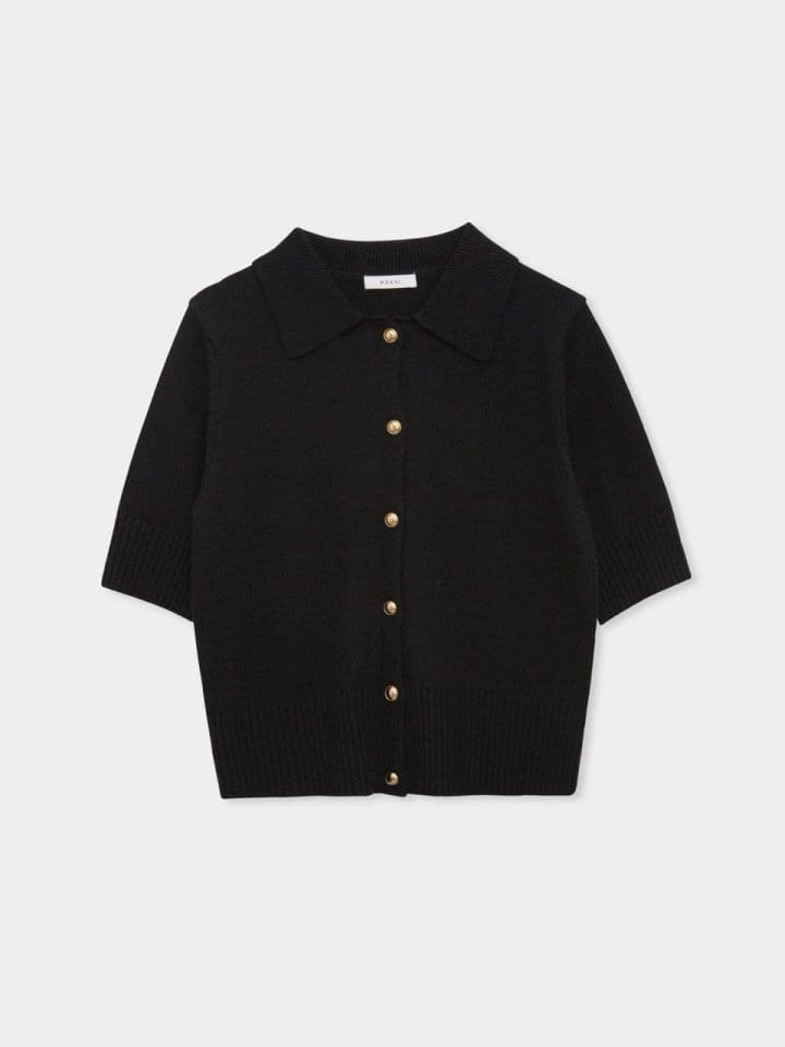 Moani - Korean Women Fashion - #shopsmall - Collar Button Heve Cardigan - 8