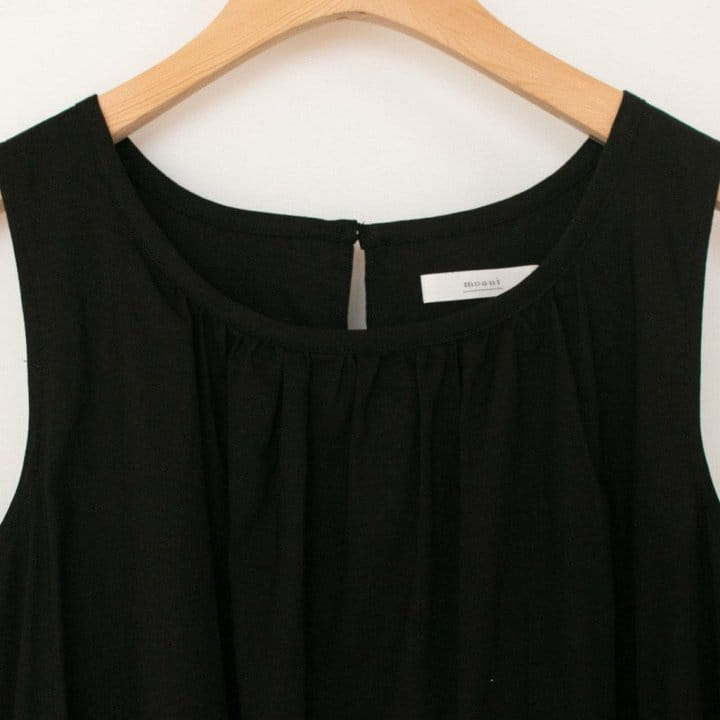 Moani - Korean Women Fashion - #shopsmall - C Shirring Sleeveless One-piece - 4