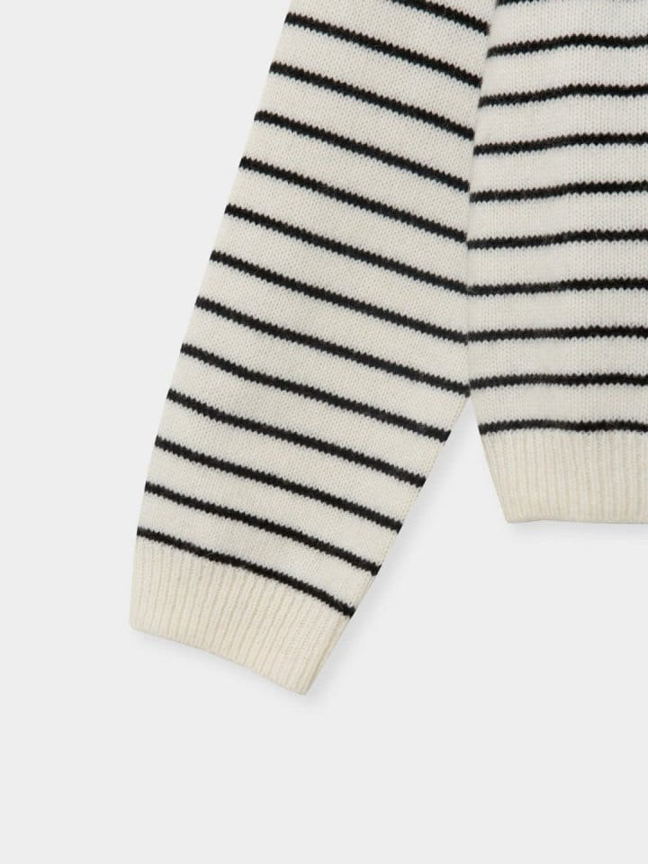 Moani - Korean Women Fashion - #womensfashion - Beaute Stripe Knit - 8