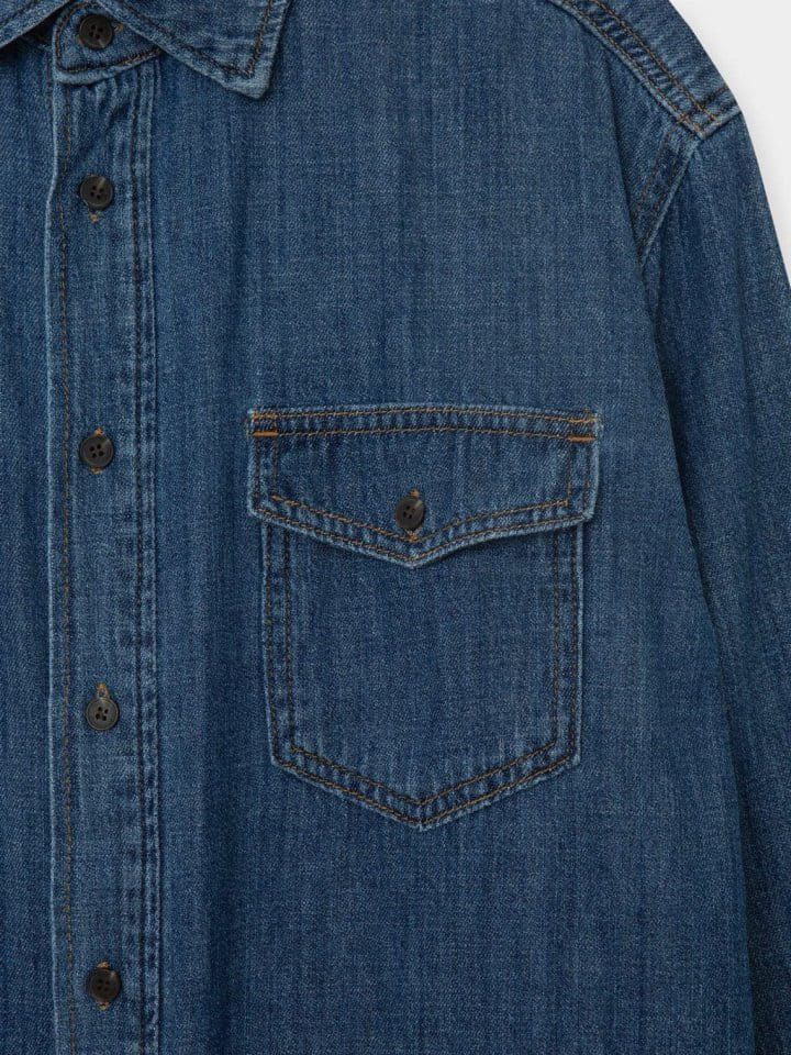Moani - Korean Women Fashion - #womensfashion - Western Denim Shirts - 10