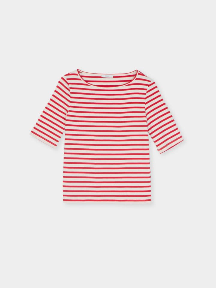 Moani - Korean Women Fashion - #womensfashion - Saint Stripe T Shirt - 5