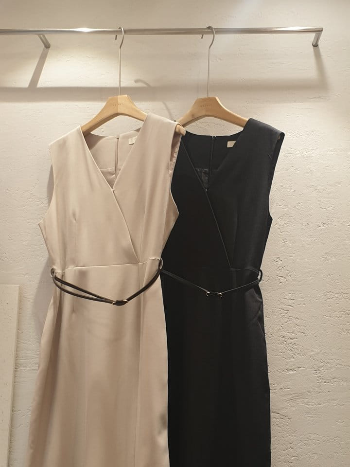 Moirai - Korean Women Fashion - #momslook - String One-Piece - 2