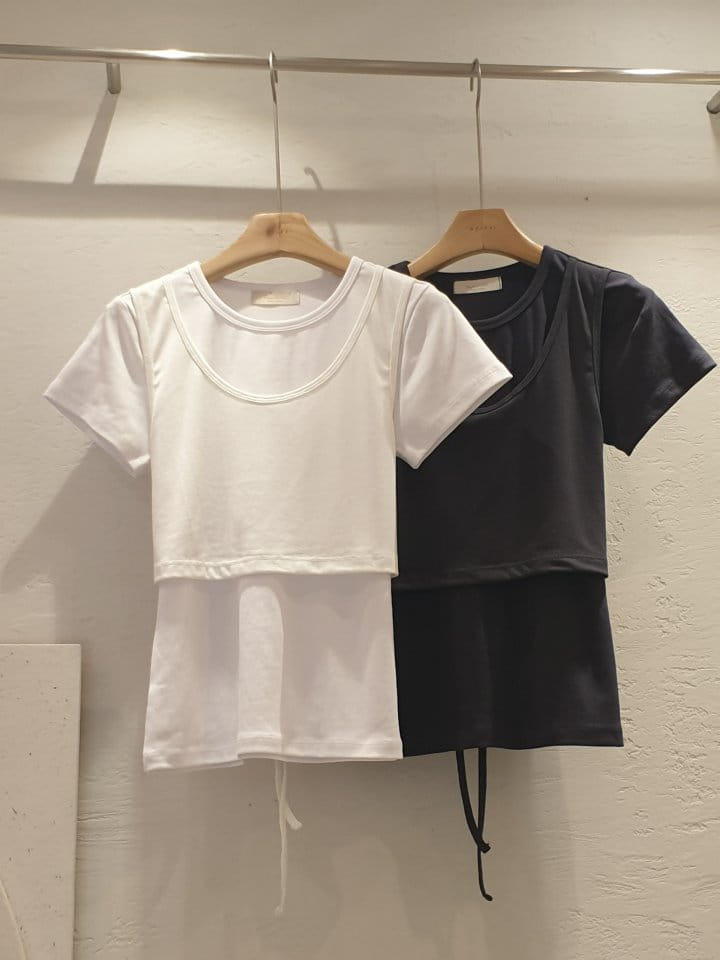 Moirai - Korean Women Fashion - #vintageinspired - Formal Bustier - 3