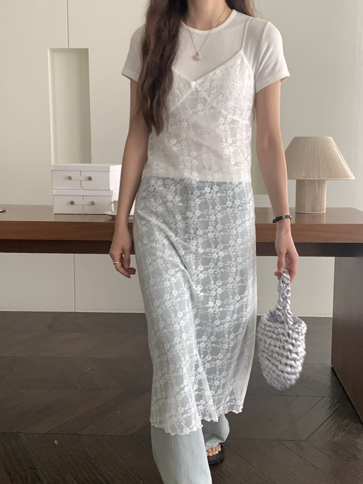 Moirai - Korean Women Fashion - #vintageinspired - Breed Lace One-Piece - 2