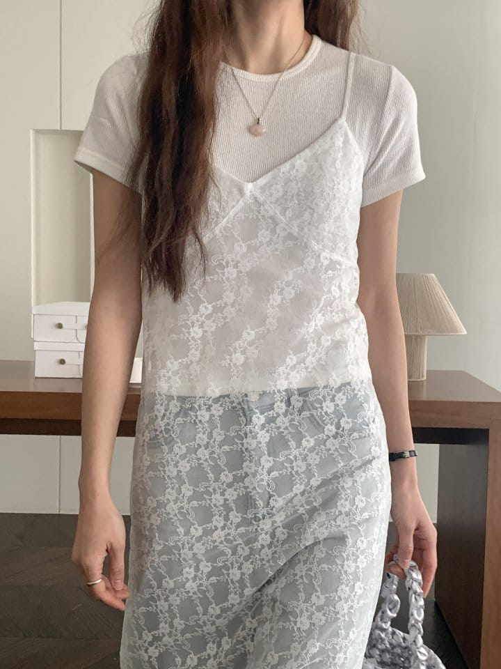 Moirai - Korean Women Fashion - #vintagekidsstyle - Breed Lace One-Piece - 3