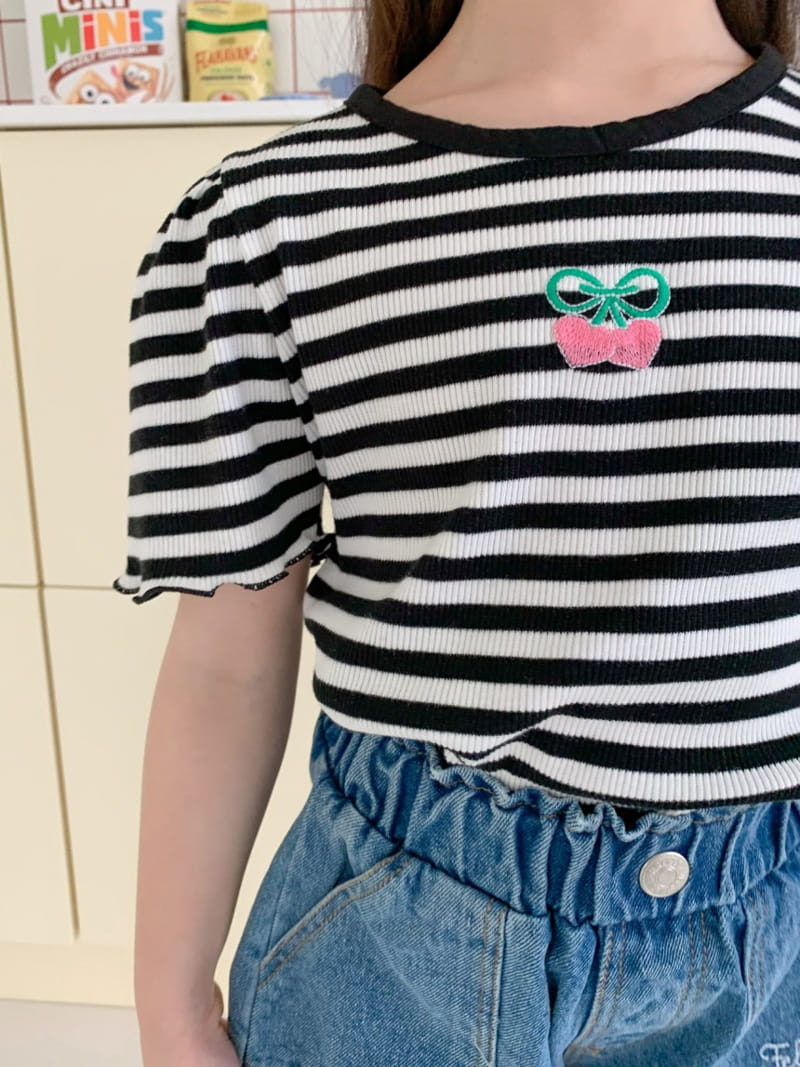 Momo Ann - Korean Children Fashion - #Kfashion4kids - Cherry ST Tee - 5