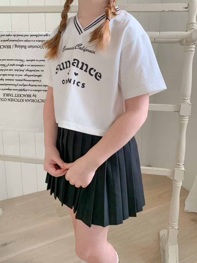 Momo Ann - Korean Children Fashion - #childrensboutique - Heart Pleats Skirt - 5