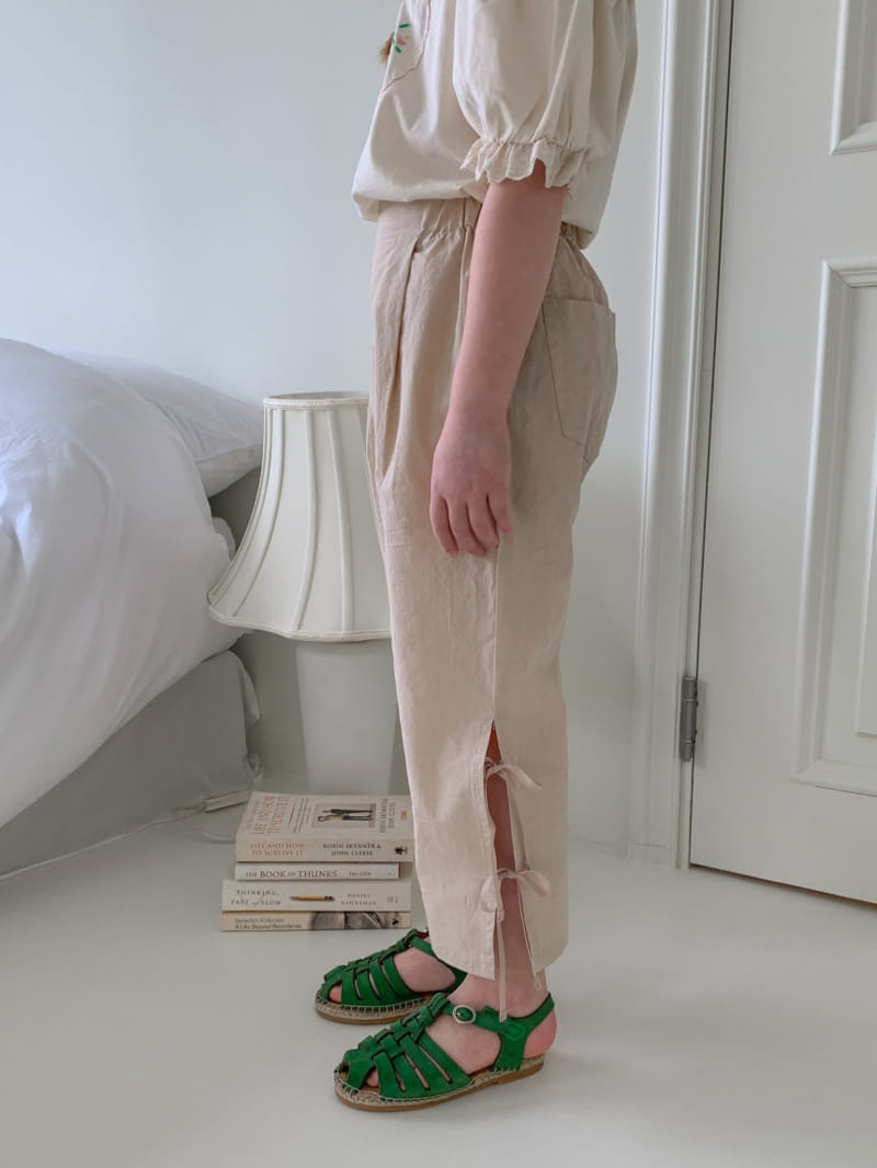Momo Ann - Korean Children Fashion - #discoveringself - Slit C Pants - 11