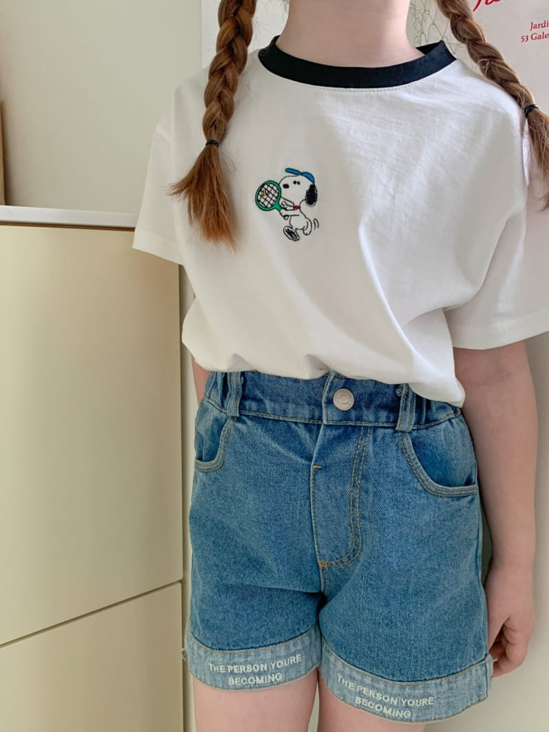 Momo Ann - Korean Children Fashion - #kidsshorts - Tennis Tee - 6