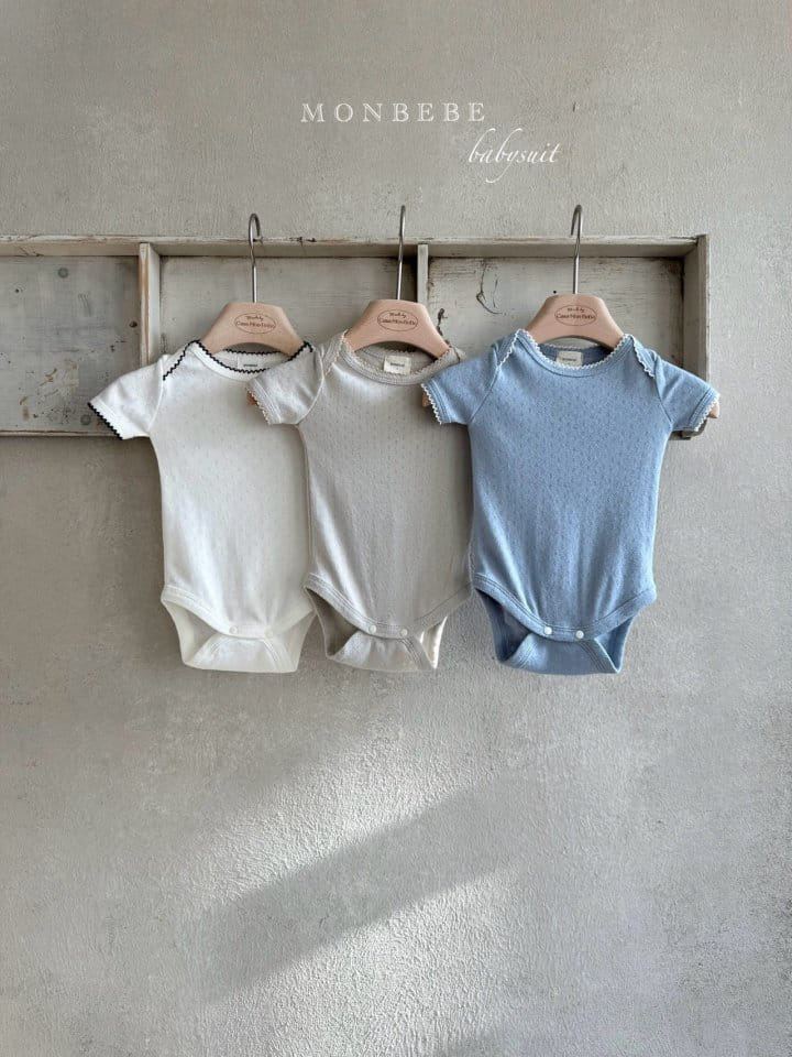 Monbebe - Korean Baby Fashion - #babyboutiqueclothing - Pincoat Body Suit