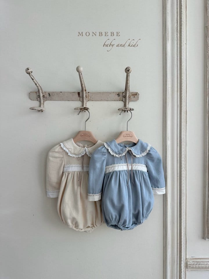 Monbebe - Korean Baby Fashion - #babyoutfit - Kailor Body Suit