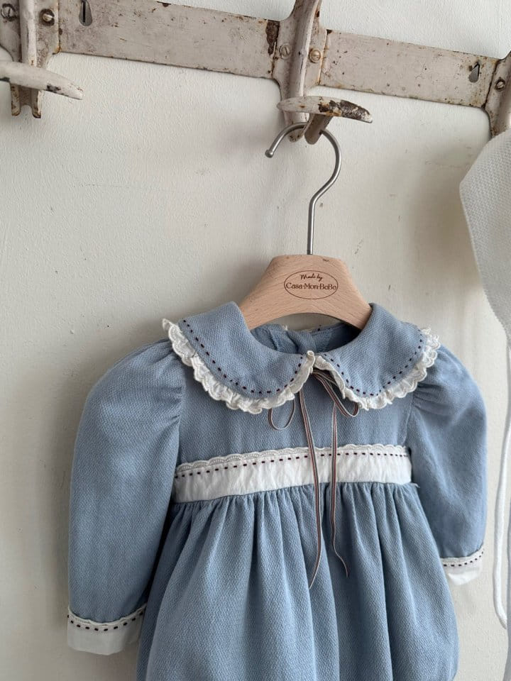 Monbebe - Korean Baby Fashion - #onlinebabyshop - Kailor Body Suit - 5