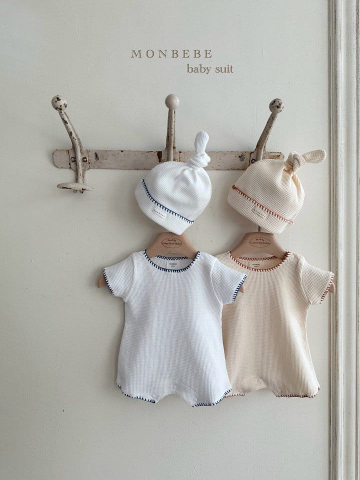 Monbebe - Korean Baby Fashion - #onlinebabyshop - Crochet Body Suit